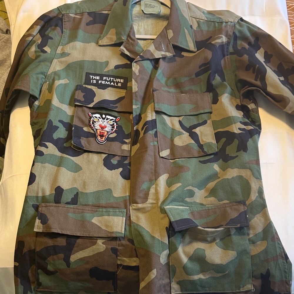 Camouflage Utility Jacket